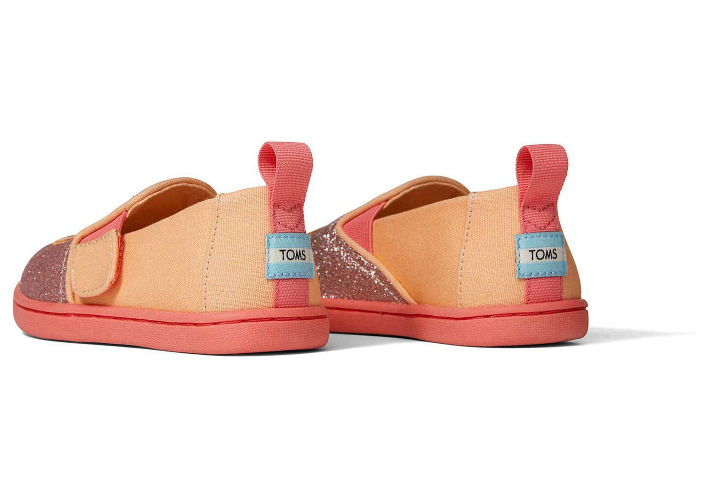 Toms Espadryle Dziecięce Pomarańczowe - Alpargata Tiny Orange - 20HKAULDX